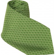 Corbata 100% seda estampada HOWARDS LONDON,verde